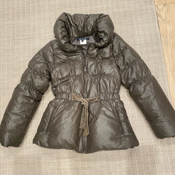 Lili Gaufrette Big Girls Belted Winter Jacket- size XS junior